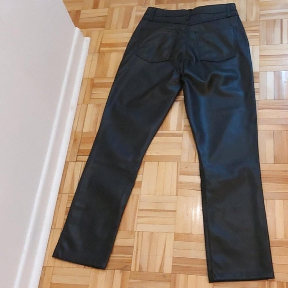 Yoga vegan leather pants size 27 - Picture 2 of 6